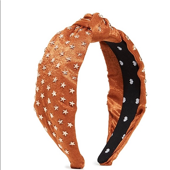 Lele Sadoughi Accessories - 🆕 Lele Sadoughi Silk Star Studded Knotted
